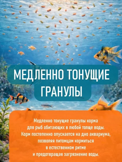 SERA Корм для всех видов аквариумных рыб 1-1,5мм (250мл), 250 мл, фото 5