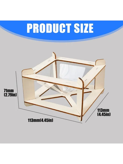 Деревянный 3D-голографический проектор для обучения, вариант, фото 5