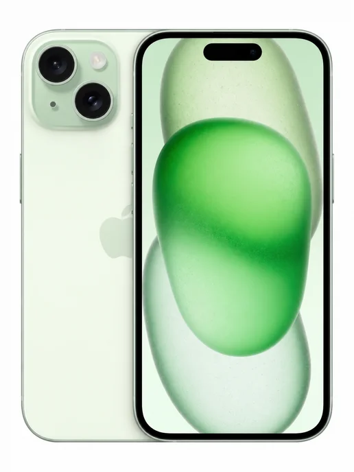Смартфон Apple iPhone 15 256 ГБ, зеленый, фото 5