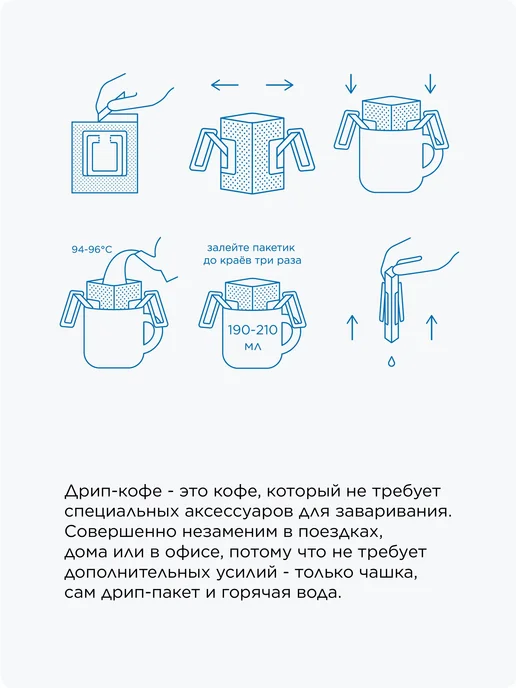 Дрип-кофе Коста Рика Уильям Мора, 1 шт, 1 шт, фото 3