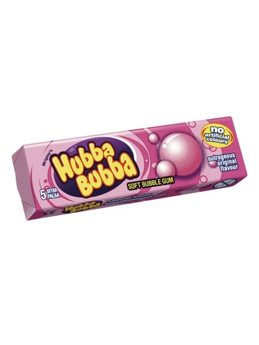Hubba Bubba Жевательная резинка Хубба Бубба баббл гам 3 шт, 2 шт, фото 2