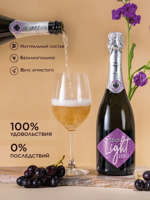 Напиток винный безалкогольный сильногазированный, вариант, фото 2