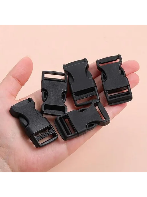 Фастексы пластиковые 8 шт, 4,8 × 2 × 2,2 см, 4.8x2x2.2 см, 8 шт, фото 3
