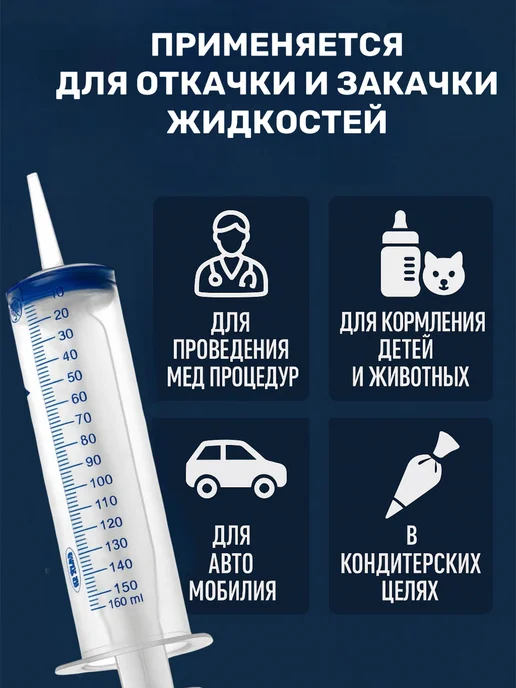 Шприц для масла автомобильный, Шприц для откачки масла,160, вариант, фото 2