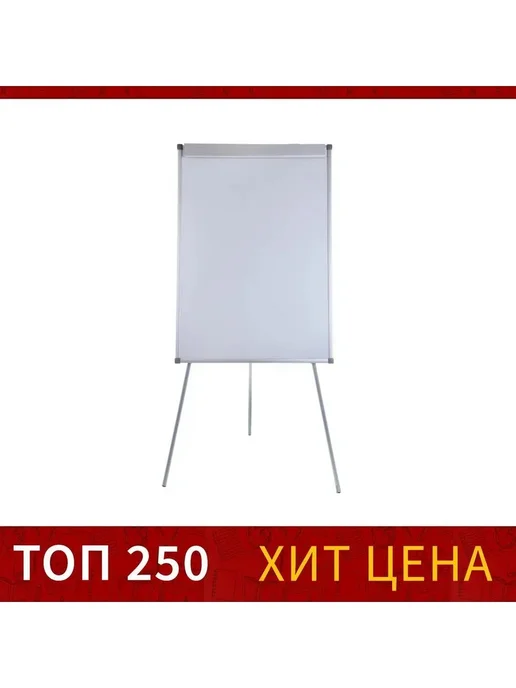 Calligrata Флипчарт магнитно-маркерный, 70х100 см, СТАНДАРТ, 70x100 см, фото 2