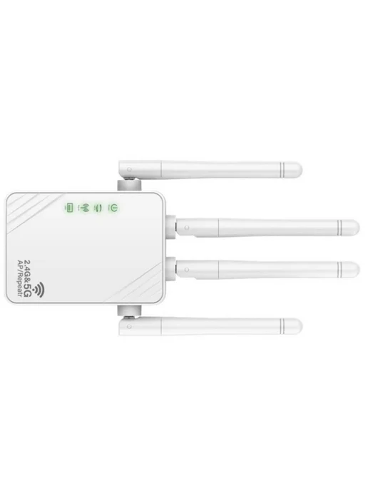 Двухдиапазонный Wi-Fi ретранслятор 1200 Мбит с с 4 антеннами, вариант, фото 2
