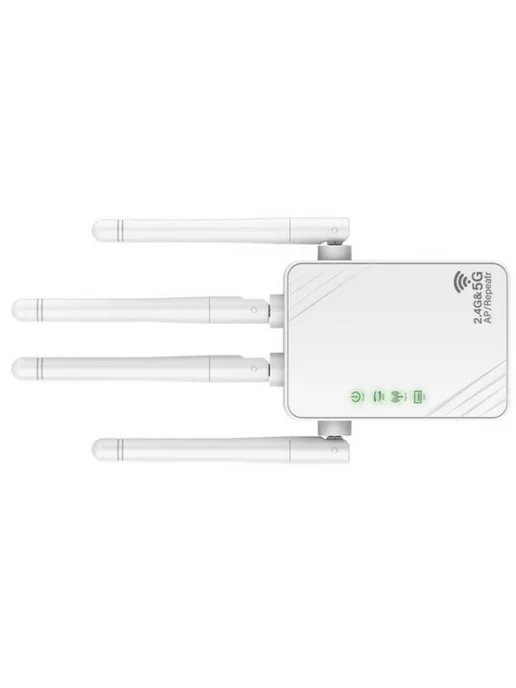 Двухдиапазонный Wi-Fi ретранслятор 1200 Мбит с с 4 антеннами, вариант, фото 8