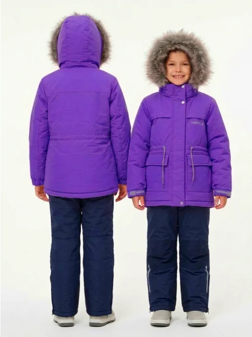 S2 brand kids Зимний комбинезон костюм двойка детский флисовый мембрана, вариант, фото 8