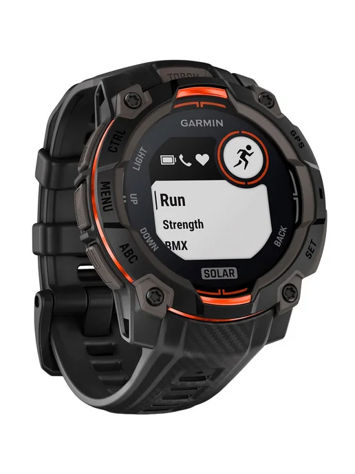 Garmin Смарт-часы Instinct 3 Solar 45 мм чёрный (010-02934-00), черный, фото 5