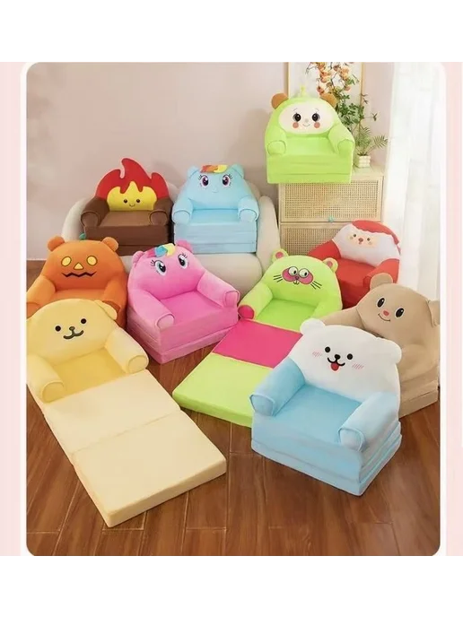 Детское раскладное кресло Hello Kitty, 50x40x50 см, 50x40x50 см, фото 5