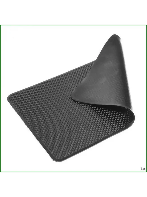 Силиконовый коврик на приборную панель, 15.7", черный, черный, фото 5