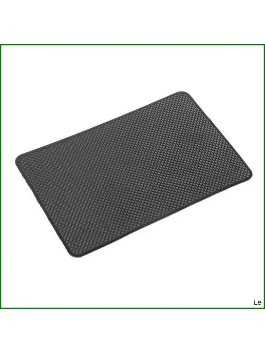 Силиконовый коврик на приборную панель, 15.7", черный, черный, фото 6