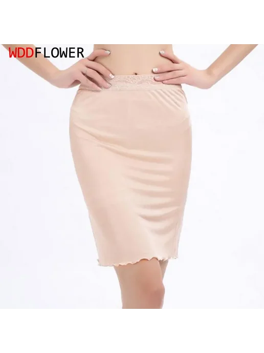 WDDFLOWER Ночная рубашка из шелка и вискозы SG350, белый, фото 2