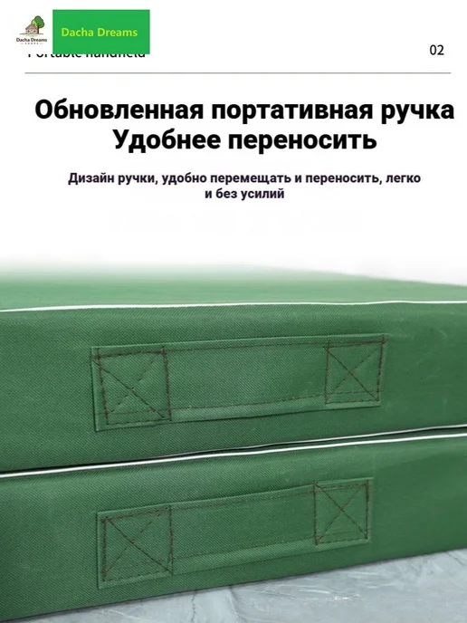 Спортивный коврик, толщина 60 мм, синий, фото 3