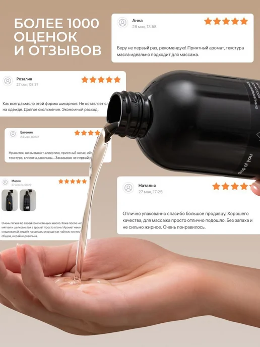 Нет бренда Масло для массажа тела drop of you, вариант, фото 8