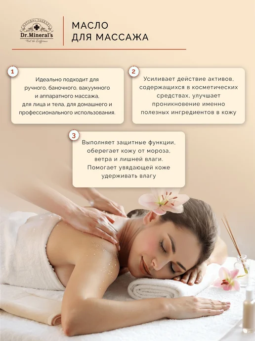 Нет бренда Dr.Mineral's. Чистое профессиональное базовое масло для масс, вариант, фото 3