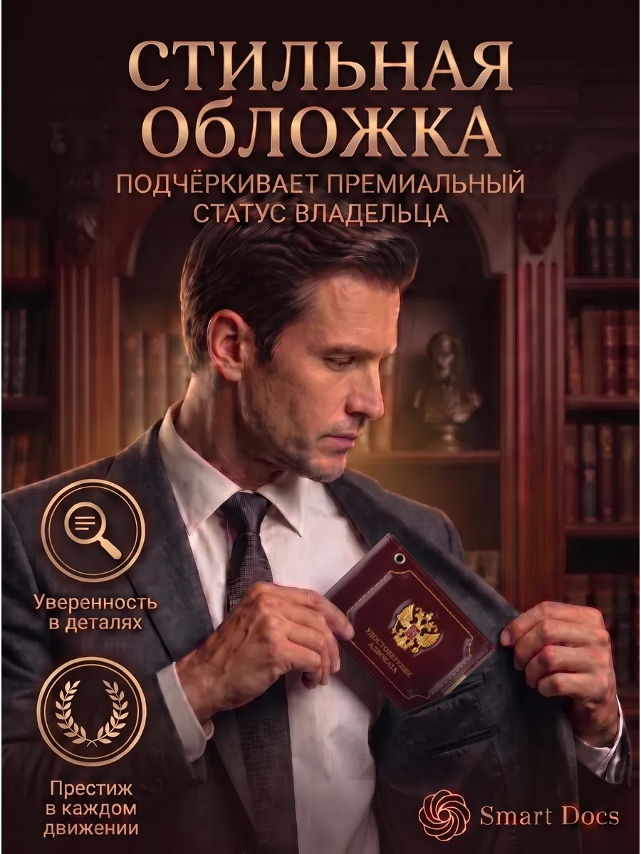 Обложка на удостоверение адвоката и автодокументы — фото 4