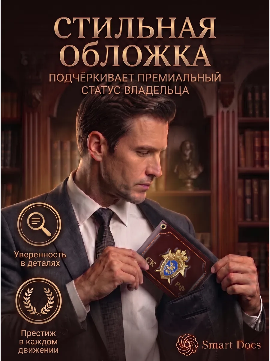 Обложка на удостоверение Следственный комитет РФ - фото 3