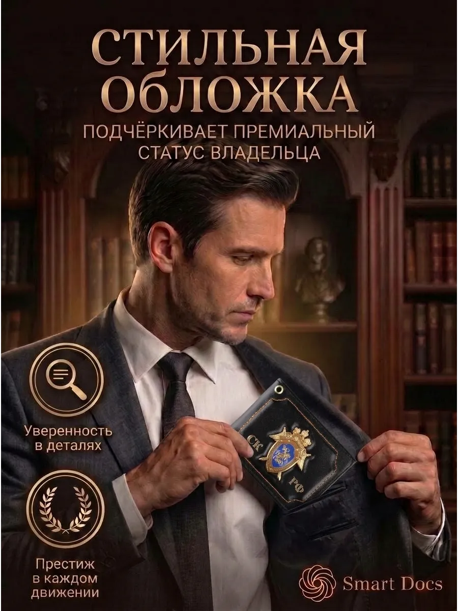 Обложка на удостоверение Следственный комитет РФ - фото 3