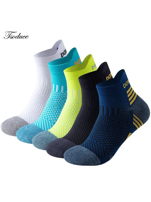 TSoduce мужские спортивные носки из хлопка для бега, вариант, фото 2