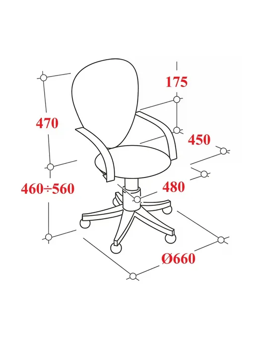 Кресло UP_EChair СН-800 Энжел черный Ср TW-72 Е72-к (серый), черный, фото 7