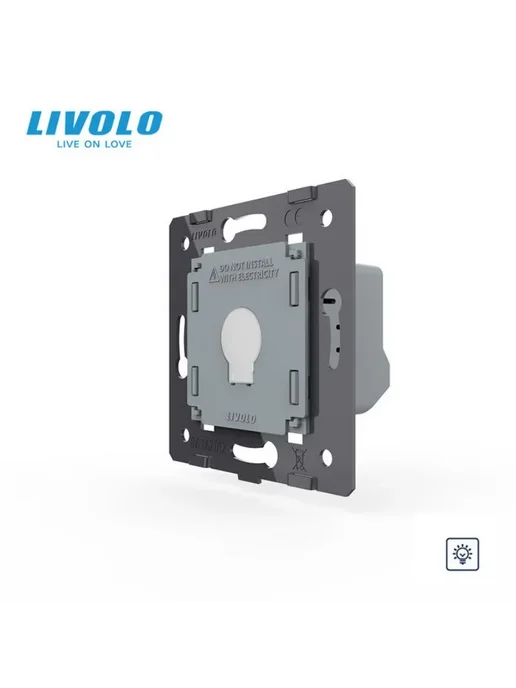 Нет бренда Livolo VL-C701D сенсорный диммер No iron plate, вариант, фото 2