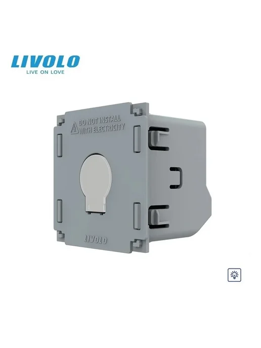 Нет бренда Livolo VL-C701D сенсорный диммер No iron plate, вариант, фото 3