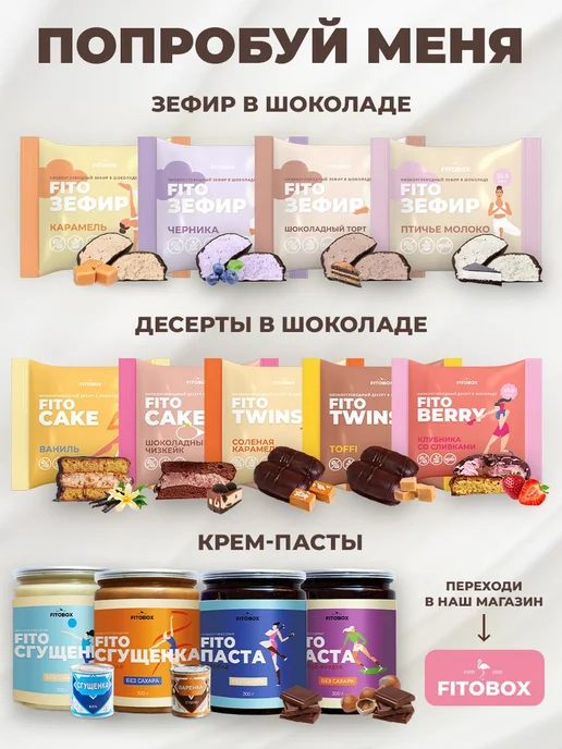 Сгущенка без сахара FIToBOX, 300 г*1 шт, 300 г, 1 шт, фото 6
