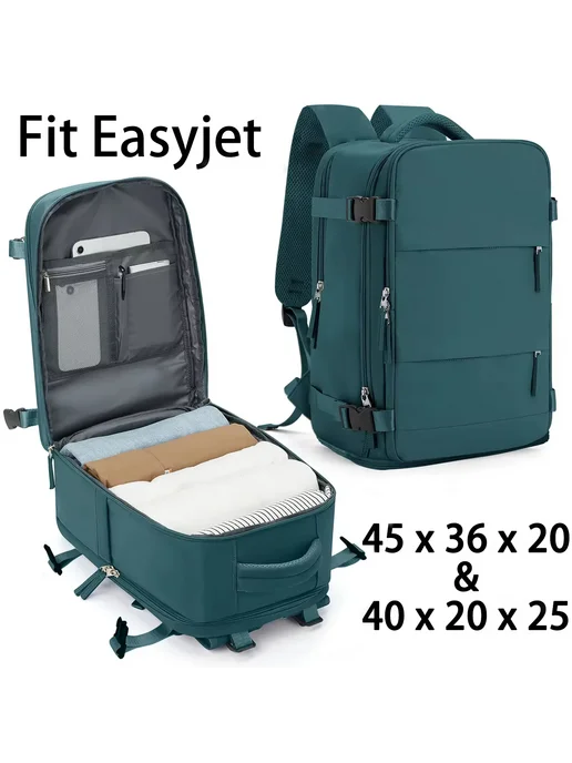 Fewchor Универсальный Рюкзак Для Ручной Клади Easyjet Ryanair 45x36x, бежевый, фото 2