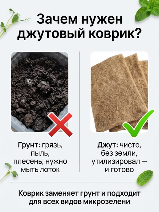 «Набор для микрозелени „Всё включено“ Семечки Подсолнечник, вариант, фото 5