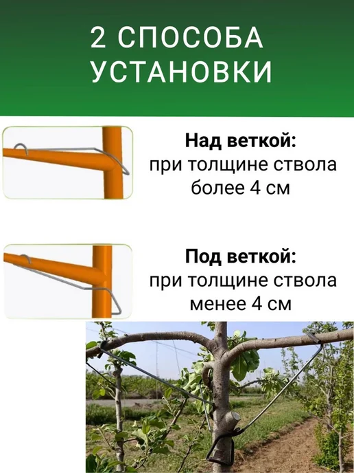 Подвязка для растений 26 см x 0.6 см 10 шт, 10 шт, фото 5