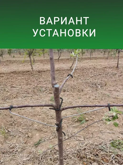 Подвязка для растений 26 см x 0.6 см 10 шт, 10 шт, фото 7
