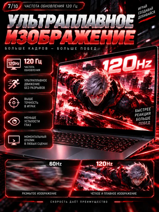 16.1" Мощный ноутбук, 32ГБ, SSD 2048ГБ, 32 ГБ, 2048 ГБ, фото 4