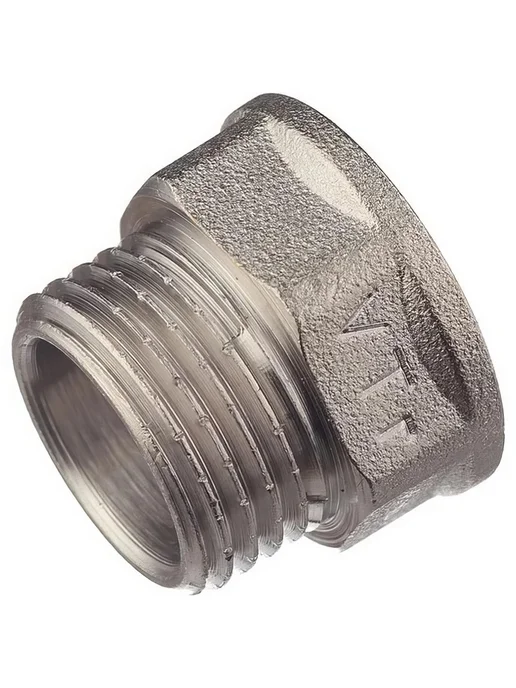 Удлинитель Valtec 15 мм х 1 2 ВР(г) х 1 2 НР(ш) латунный, серый