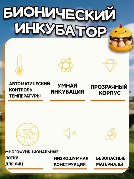 Домашний автоматический инкубатор, белый, фото 5