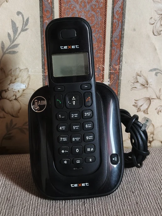 Телефон TEXET DECT TX-D4600A черный, черный