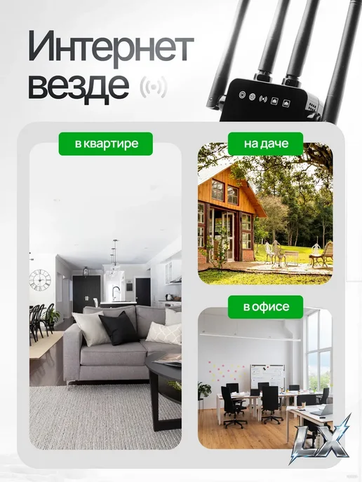 Усилитель Wi-Fi сигнала 2.4 5 ГГц, 1200 Мбит с, вариант, фото 6