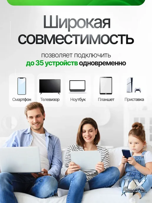 Усилитель Wi-Fi сигнала 2.4 5 ГГц, 1200 Мбит с, вариант, фото 7