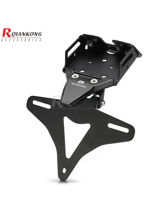 Нет бренда Для мотоцикла CFMOTO 675 SR SR-R SS NK держатель номерного, черный, фото 3