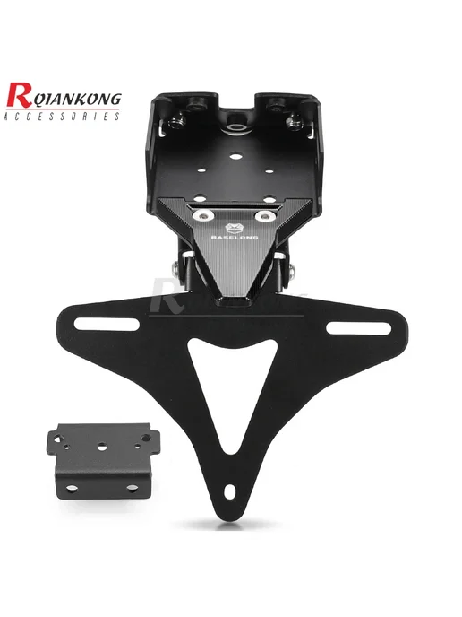 Нет бренда Для мотоцикла CFMOTO 675 SR SR-R SS NK держатель номерного, черный, фото 4
