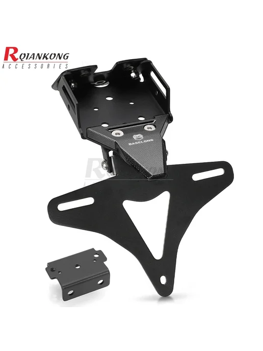 Нет бренда Для мотоцикла CFMOTO 675 SR SR-R SS NK держатель номерного, черный, фото 5