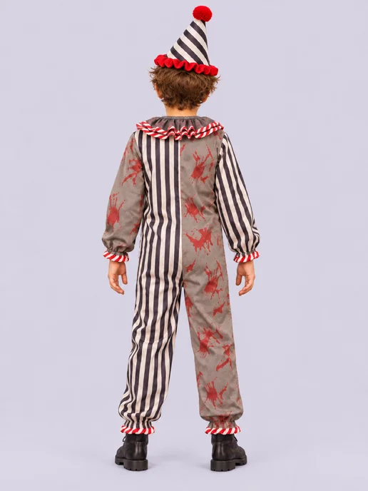 Slottoy Карнавальный костюм клоун, черный, фото 3
