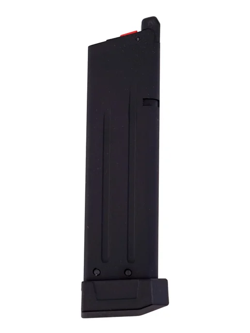 Магазин газовый KJW для Colt M1911 Hi-Capa, KP-05 06 08 11, черный, фото 4
