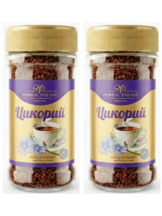 Доброе утро Цикорий гранулированный Herbal Parade 70 гр, 70 г, 2 шт