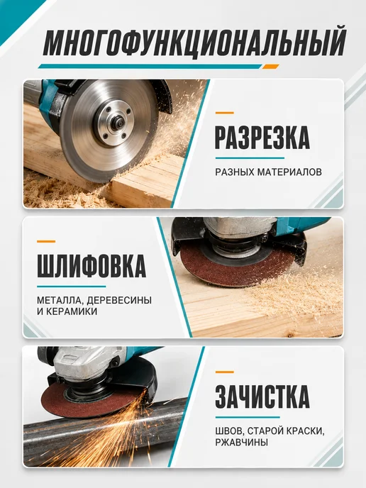 Makita Бесщеточная болгарка 125 мм аккумуляторная профессиональная, черный, фото 3