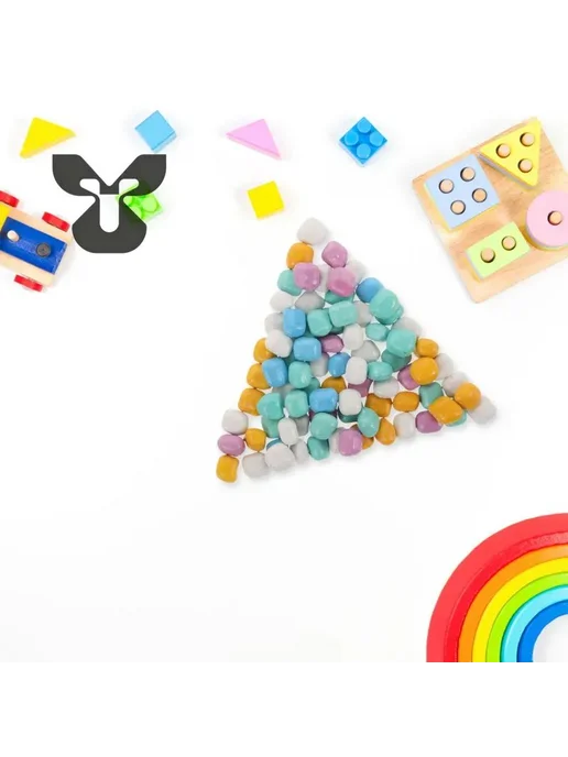 Цветной песок для сенсорных игр и творчества, 100 г, 100 г, фото 6