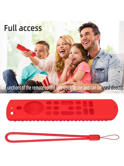 Защитный кейс для TV Stick и пульта для Toshiba Insignia Fir, красный, фото 3