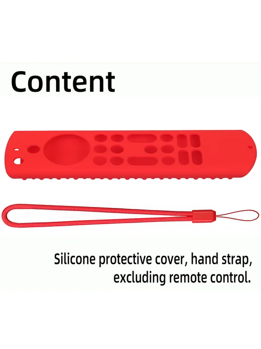 Защитный кейс для TV Stick и пульта для Toshiba Insignia Fir, красный, фото 5