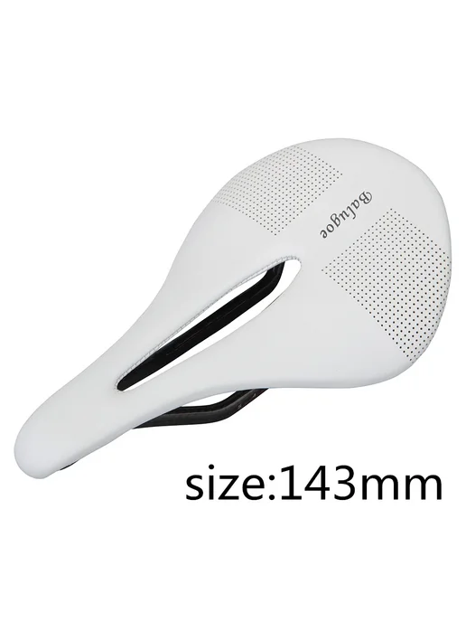 Нет бренда Седло велосипедное Balugue, 143mm, Белое, белый