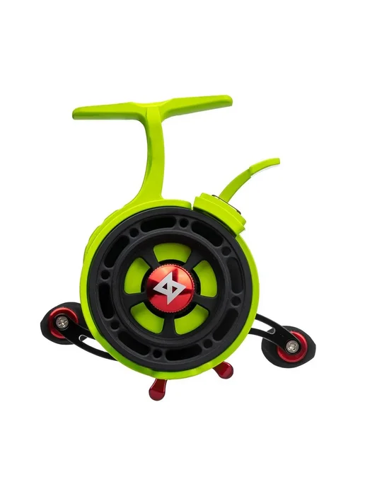 Nisus Катушка для зимней рыбалки MAVERICK LH, зеленый, фото 5